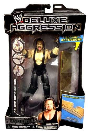 WWE Wrestling Deluxe Aggression Series 14 Undertaker Action