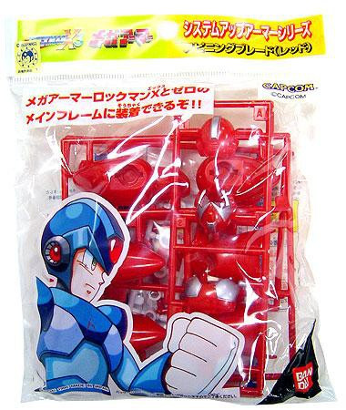 Mega Man X Snap Together Red Armor Bandai America - ToyWiz