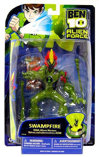 Ben 10 Alien Force DNA Alien Heroes Swampfire 6 Action Figure