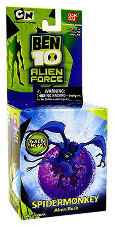 Ben 10 Alien Force Alien Rock Spidermonkey 1 Mini Figure Bandai America ...