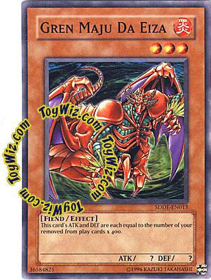 gren maju deck yugioh Yu-Gi-Oh! Gren Maju Da Eiza SDDE-EN013 - Structure Deck: The Dark Emperor LP