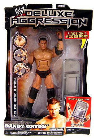 WWE Wrestling Deluxe Aggression Series 16 Randy Orton Action