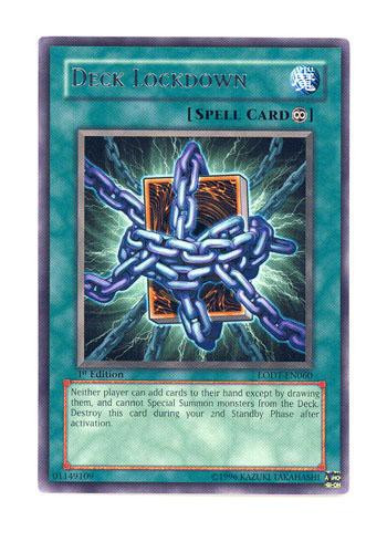 YuGiOh GX Light of Destruction Single Card Rare Deck Lockdown LODT-EN060 -  ToyWiz