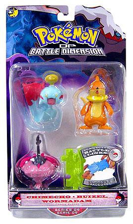 Pokemon Diamond Pearl Series 9 Chimecho, Buizel Wormadam Trash