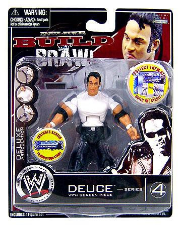 WWE Wrestling Build N Brawl Series 4 Deuce 4 Action Figure