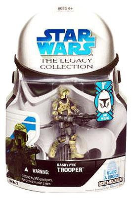 Star Wars Revenge of the Sith 2008 Legacy Collection Droid Factory Kashyyyk  Scout Trooper Action Figure GH02 [First Day of Issue]