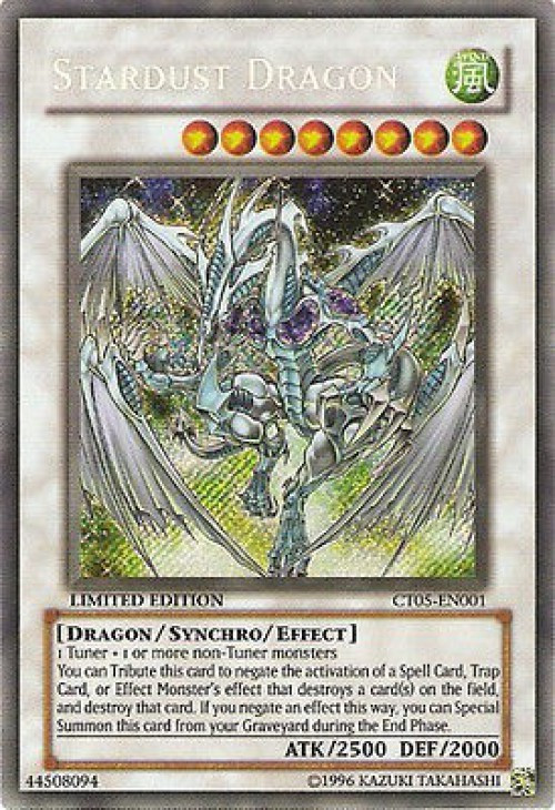 yugioh 5ds stardust dragon card Spark - YF05-EN001 - Yu-Gi-Oh! 5D's Manga Promotional Cards [Dragon/Synchro/Effect] LV8 ATK/2500 DEF/2000 1 Tuner + 1 or more non YuGiOh YuGiOh 5Ds 2008 Holiday