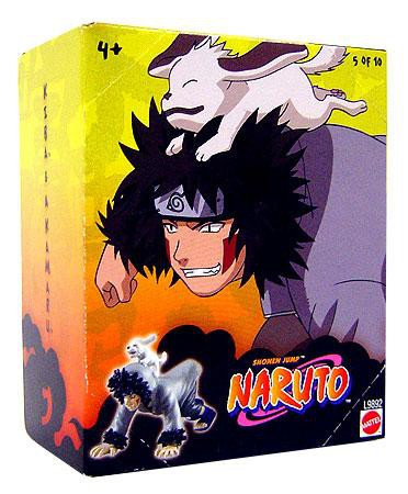 Naruto Tree Diorama Series 1 Kiba Akamaru 3 PVC Figure 5 Mattel Toys