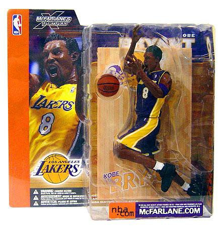 McFarlane Toys NBA Los Angeles Lakers Sports Basketball Series 1 Kobe ...