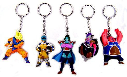 Dragon Ball Z Set of Frieza Saga Keychains BanPresto ToyWiz