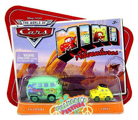 レア！カーズMINI ADVENTURES SARGE & FILLMORE Amazon.com: Disney The World of Cars Mini Adventures Holiday