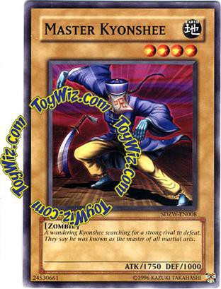 YuGiOh Structure Deck: Zombie World Common Master Kyonshee SDZW-EN008 YuGiOh Structure Deck: Zombie World Common Master Kyonshee SDZW-EN008