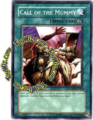 yugioh mummy deck Yu-Gi-Oh! - Call of The (SD2-EN022) - Structure 2: Zombie Madness - 1st Edition Poison Mummy - Yu-Gi-Oh! Card