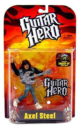 McFarlane Toys Guitar Hero Axel Steel Action Figure Spawn Shirt