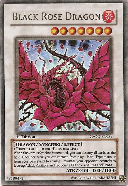 YuGiOh Crossroads of Chaos Single Card Ultra Rare Black Rose