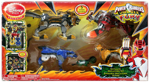 Power Rangers Jungle Fury Deluxe Ultimate Megazord Set Exclusive