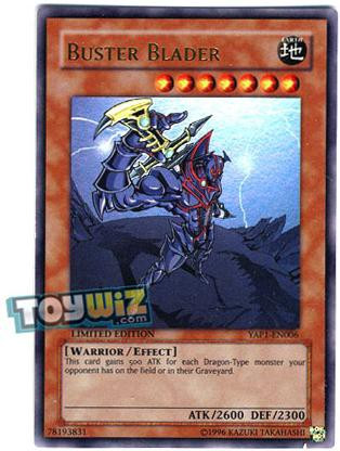 YuGiOh 10th Anniversary Pack Ultra Rare Buster Blader Yap1-en006