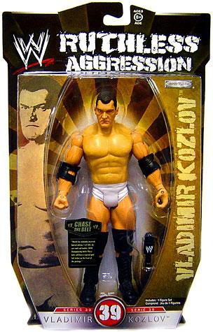 WWE Wrestling Ruthless Aggression Series 39 Vladimir Kozlov Action