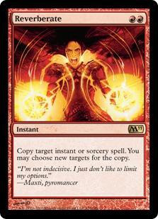 Magic The Gathering 2011 Core Set Single Card Rare Reverberate 155 - ToyWiz