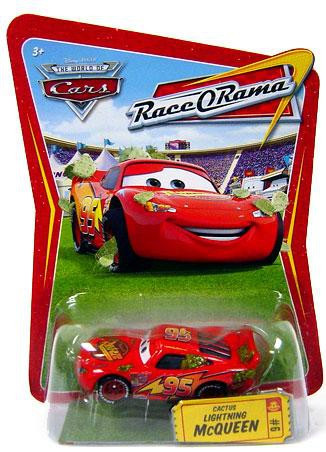 ミニカー Mattel Disney Pixar Cars Cactus McQueen rorcactuslm__58454.1519946488.