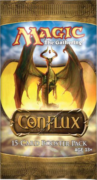 magic the gathering conflux booster box Mythic Rare and a life counter. magic the gathering conflux booster