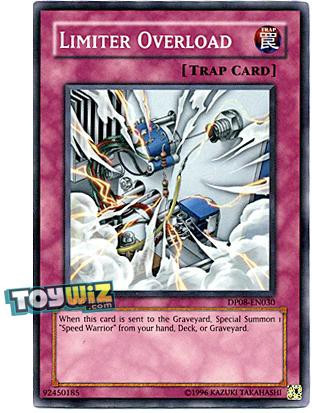 YuGiOh YuGiOh 5Ds Duelist Pack Yusei Fudo Single Card Super Rare Limiter Overload DP08-EN030 - ToyWiz YuGiOh YuGiOh 5Ds Duelist Pack Yusei Fudo Single Card Super Rare Limiter Overload DP08-EN030 - ToyWiz