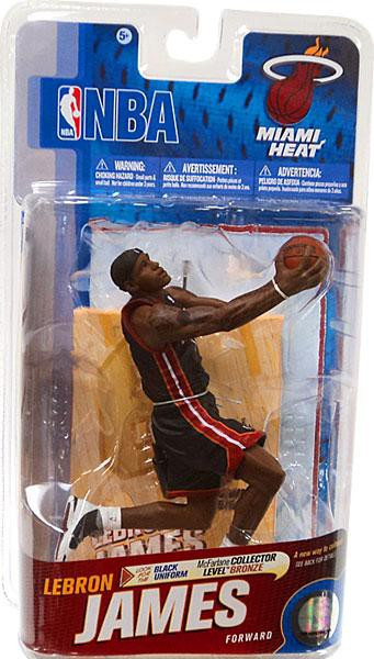 McFarlane Toys NBA Miami Heat Sports Basketball Series 19 Lebron