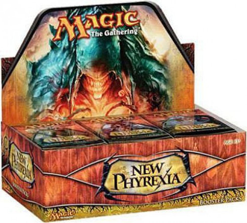 【新品未開封品】MAGIC THE GATHERING 2BOX Magic The Gathering New Phyrexia Booster Box 36 Packs Wizards of