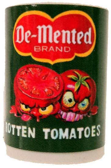 Wacky Packages Topps De-Mented Rotten Tomatoes Single Eraser #6