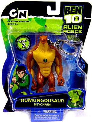 Ben 10 Alien Force Series 2 Humungousaur Keychain Basic Fun - ToyWiz