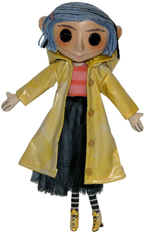 NECA Coraline Coraline 10 Doll Blue Packaging - ToyWiz