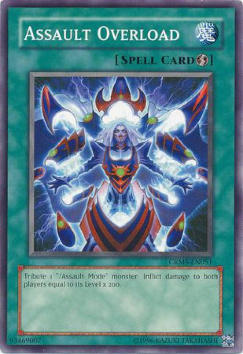 YuGiOh YuGiOh 5Ds Crimson Crisis Single Card Common Assault