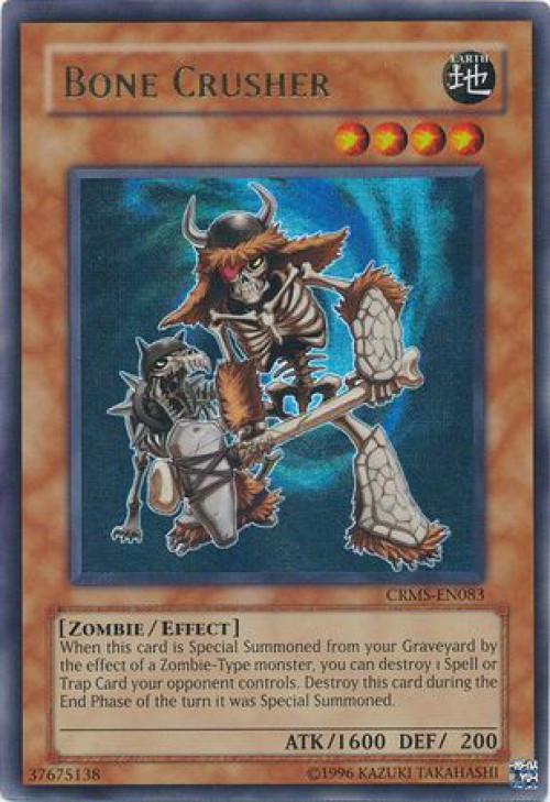 YuGiOh YuGiOh 5Ds Crimson Crisis Single Card Ultra Rare Bone