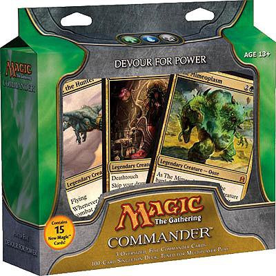 Magic The Gathering Commander Devour for Power EDH Deck Wizards of the  Coast - ToyWiz