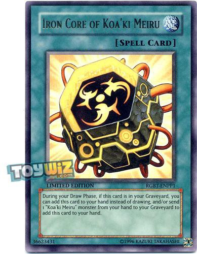 YuGiOh YuGiOh 5Ds 2009 Collector Tin Single Card Ultra Rare Iron