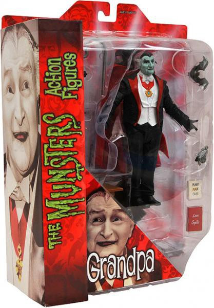 The Munsters Grandpa Munster 7 Action Figure Diamond Select Toys 