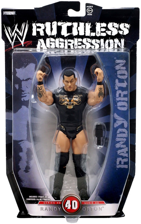 WWE Wrestling Ruthless Aggression Series 40 Randy Orton Action Figure ...