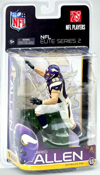 NFL Playmaker Series 4 Jared Allen Vikings 4in Action Figure McFarlane Toys  for sale online