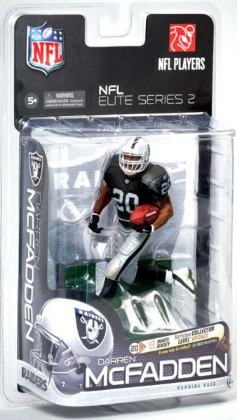 MCFARLANE DARREN MCFADDEN OAKLAND RAIDERS ROOKIE CHASE VARIANT NFL  Autographed