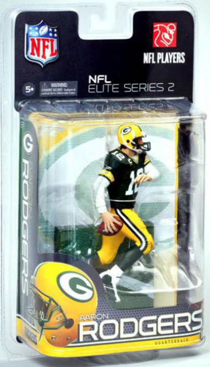 McFarlane Toys NFL Green Bay Packers Sports Picks Football Series 27 Aaron  Rodgers Action Figure - ToyWiz