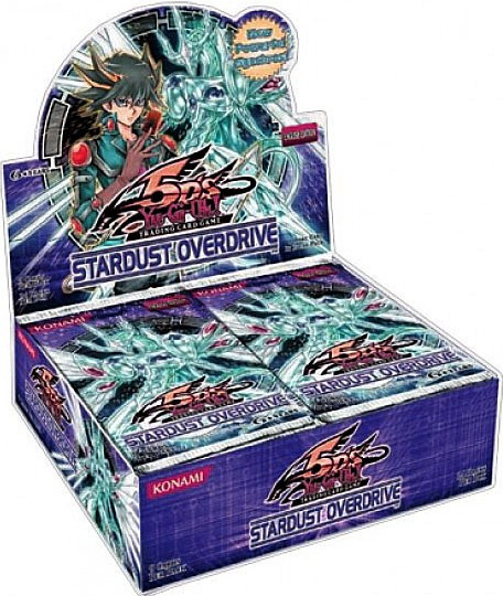 YuGiOh Stardust Overdrive Booster Box 24 Packs Konami - ToyWiz