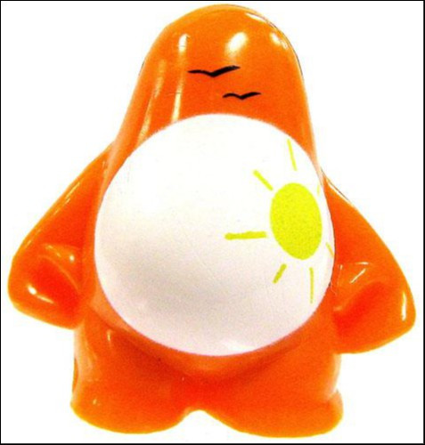 Crazy Bones Gogos Series 1 Single Figure Sun 16 Loose - ToyWiz