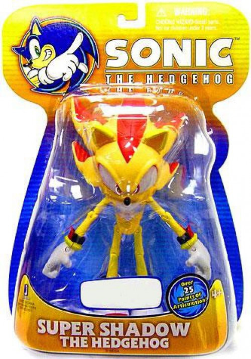 Sonic the Hedgehog X Super Posers Shadow 7 Action Figure NEW Toy Island  2006