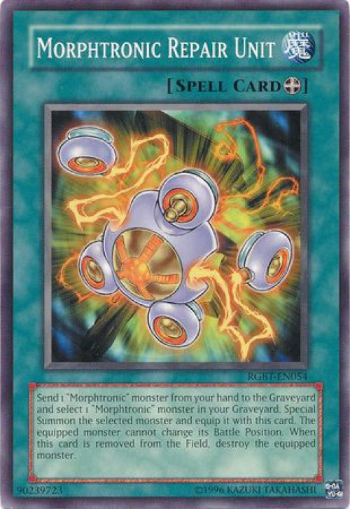 Yu-Gi-Oh! Morphtronic Videon – RGBT-EN015 – Raging Battle – Common Unlimited Edition – Effektmonster Licht Maschine Stufe 4