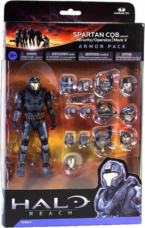 McFarlane Toys Halo Reach Series 5 Spartan CQB Custom Armor Pack