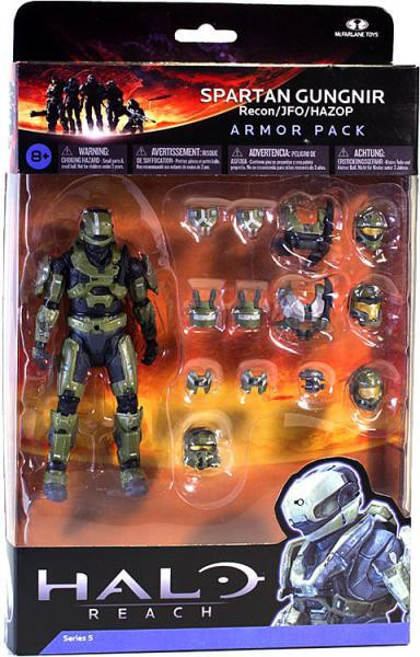McFarlane Toys Halo Reach Series 5 Spartan Gungnir Armor Pack Sage