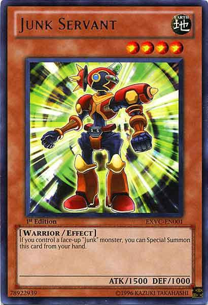 YuGiOh YuGiOh 5Ds Extreme Victory Single Card Rare Junk Servant