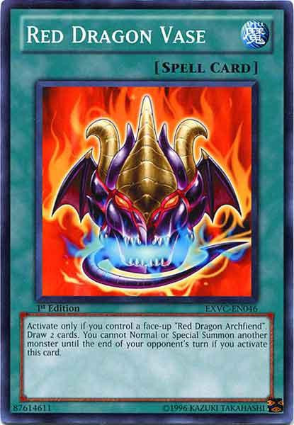 YuGiOh YuGiOh 5Ds Extreme Victory Single Card Common Red Dragon