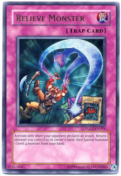 YuGiOh Dark Legends Single Card Ultra Rare Relieve Monster DLG1-EN094