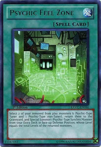 YuGiOh YuGiOh 5Ds Extreme Victory Single Card Rare Psychic Feel